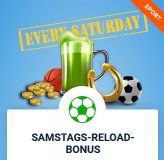 20Bet Samstags Reload-Bonus