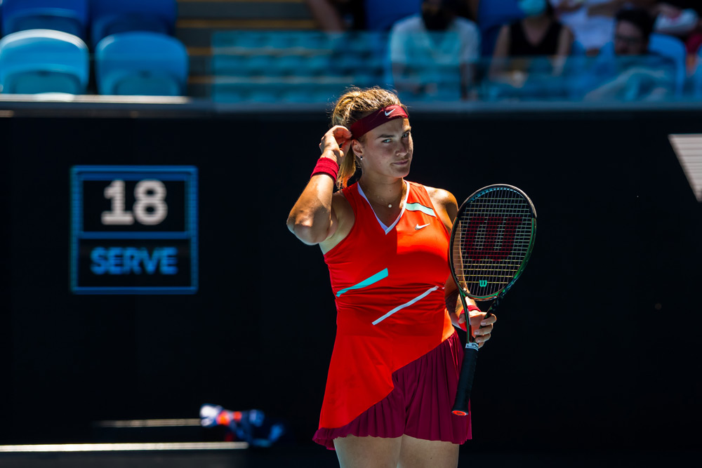 Während die einen den Tour-Stopp in China boykottieren, ist Aryna Sabalenka beispielsweise mit dabei.