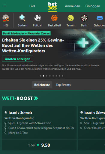 Bet365 mobile App