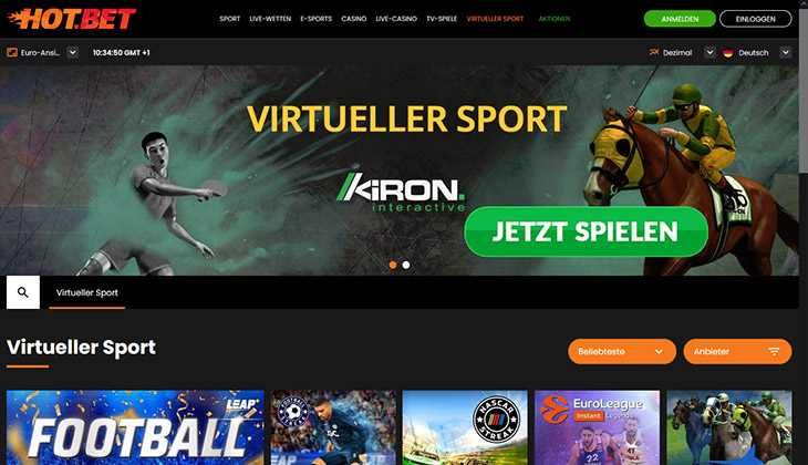 Hot.Bet Virtueller Sport