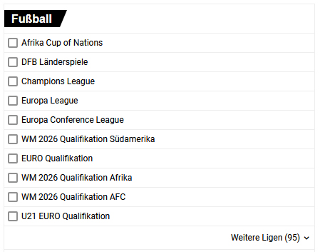 Interwetten Fussball