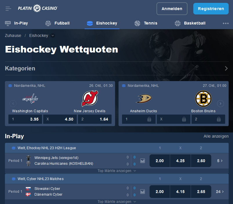 Kategorie Eishockey