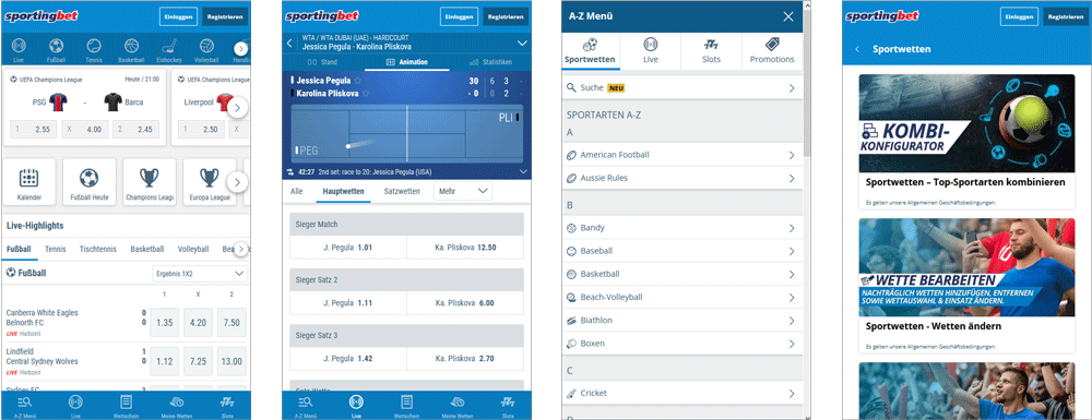 Sportingbet Mobile Wett App
