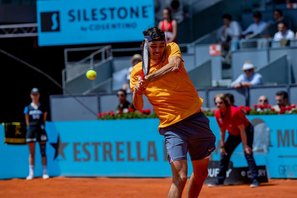 Taylor Fritz - hier auf Sand.